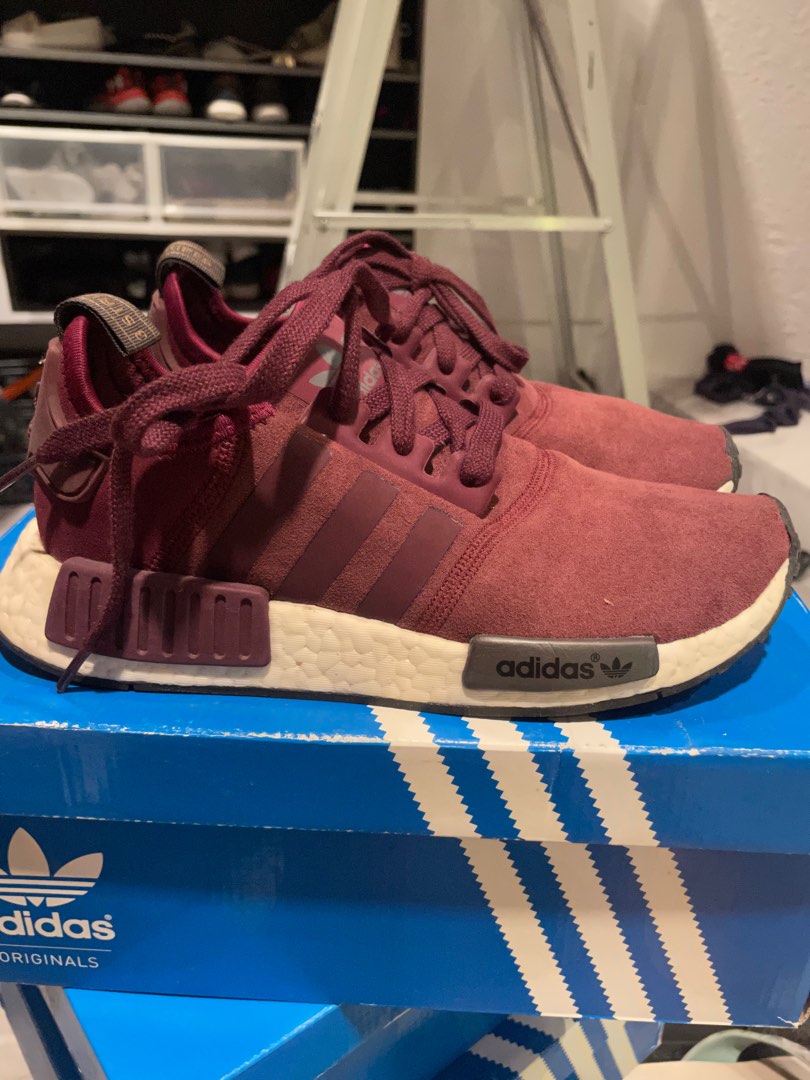 Originals nmd r1  men's clearance maroon