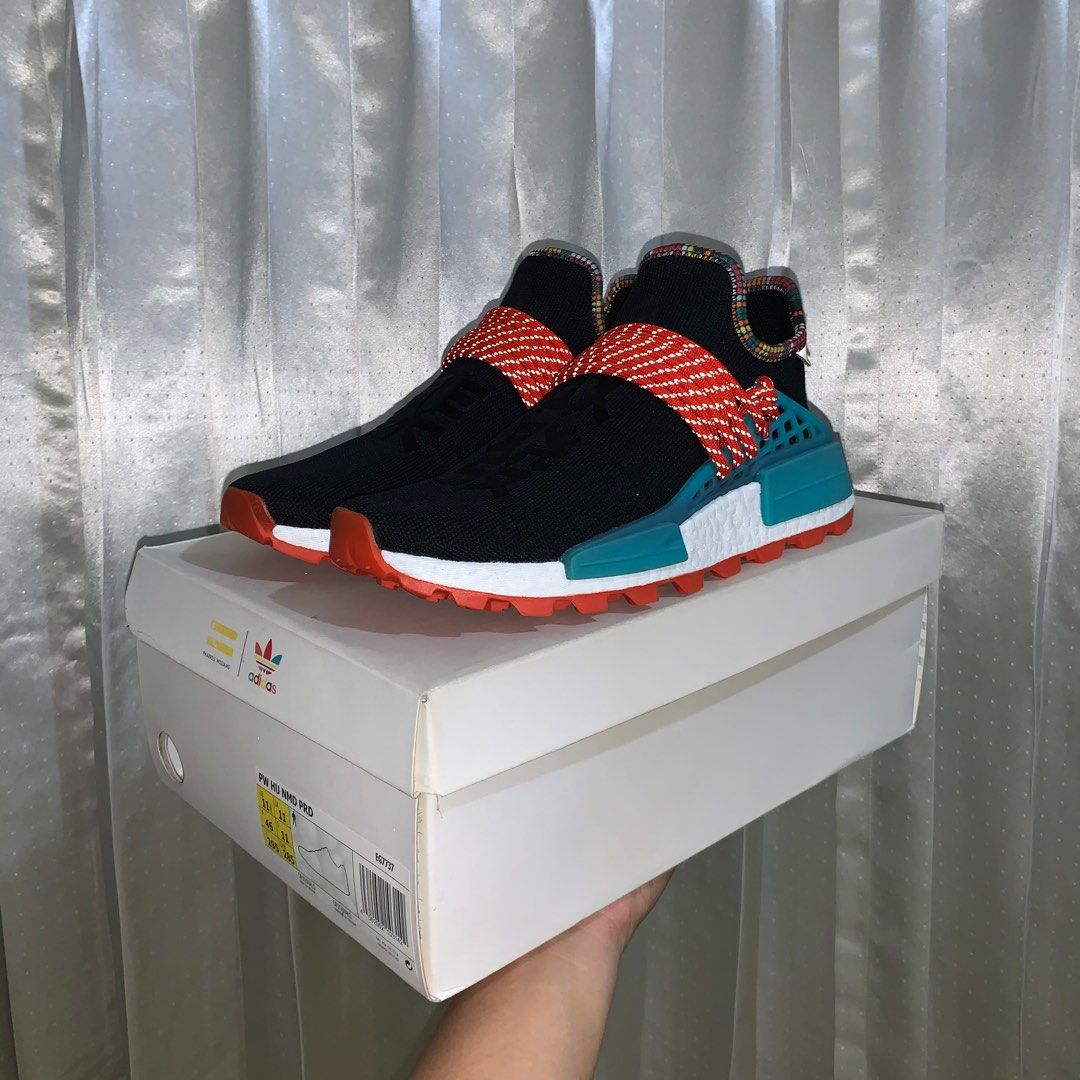 Adidas NMD Human Race x Pharrell William 'Inspiration Pack', Fesyen Pria,  Sepatu , Sneakers di Carousell