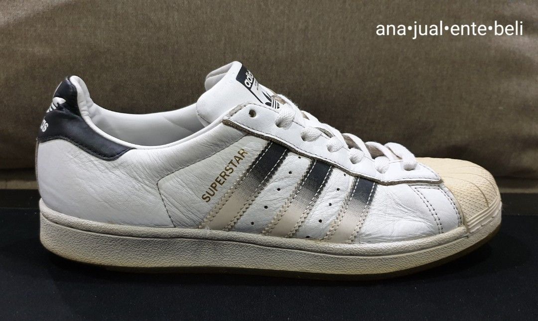 ADIDAS ORIGINALS SUPERSTAR 7.5uk Kondisi Padu Men s