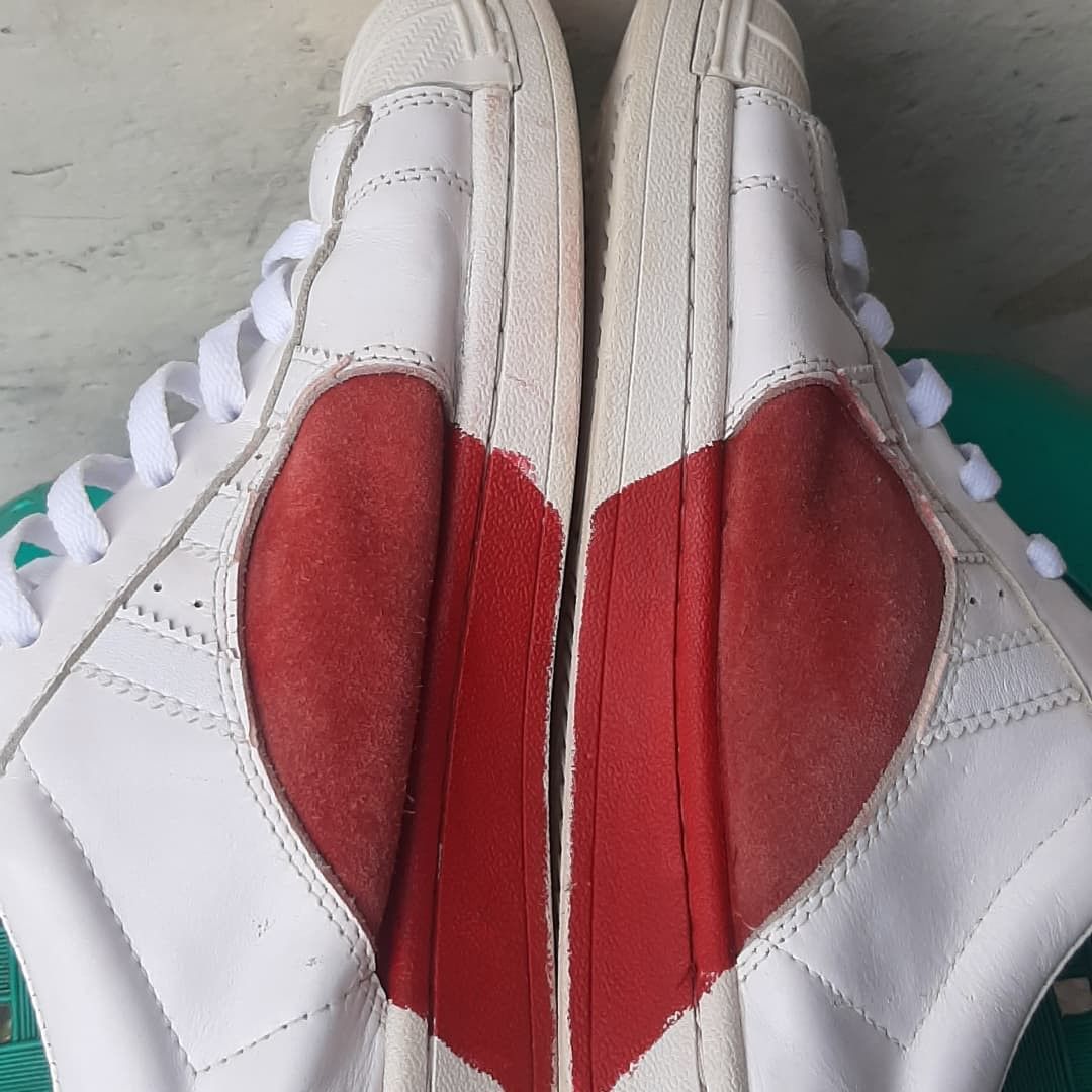 Adidas superstar half heart hotsell