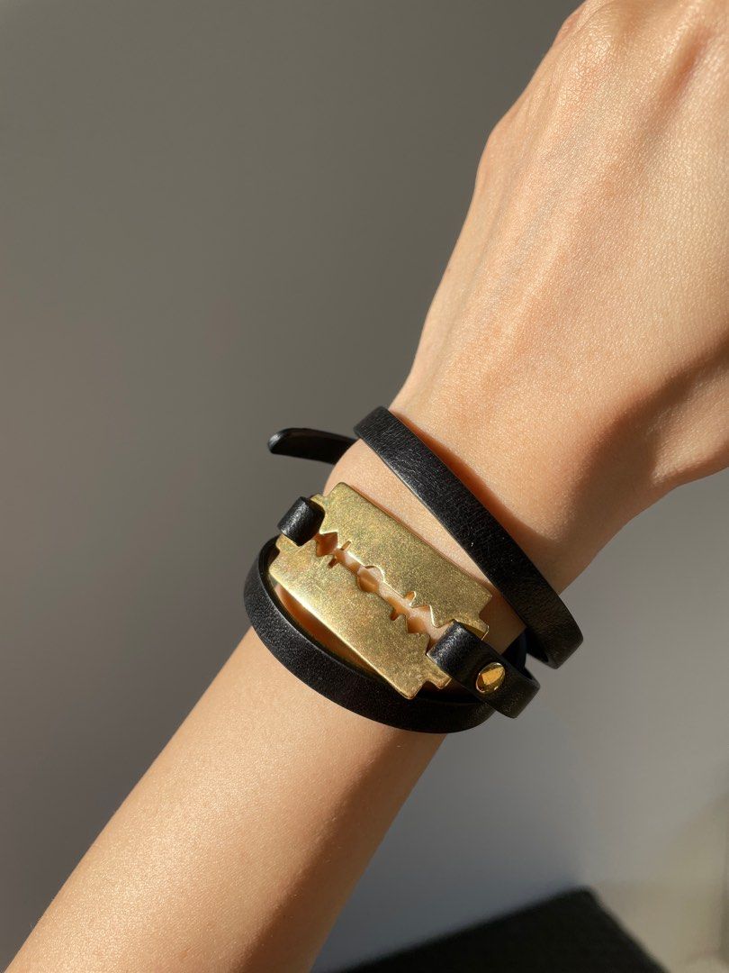 Alexander mcqueen on sale razor blade bracelet