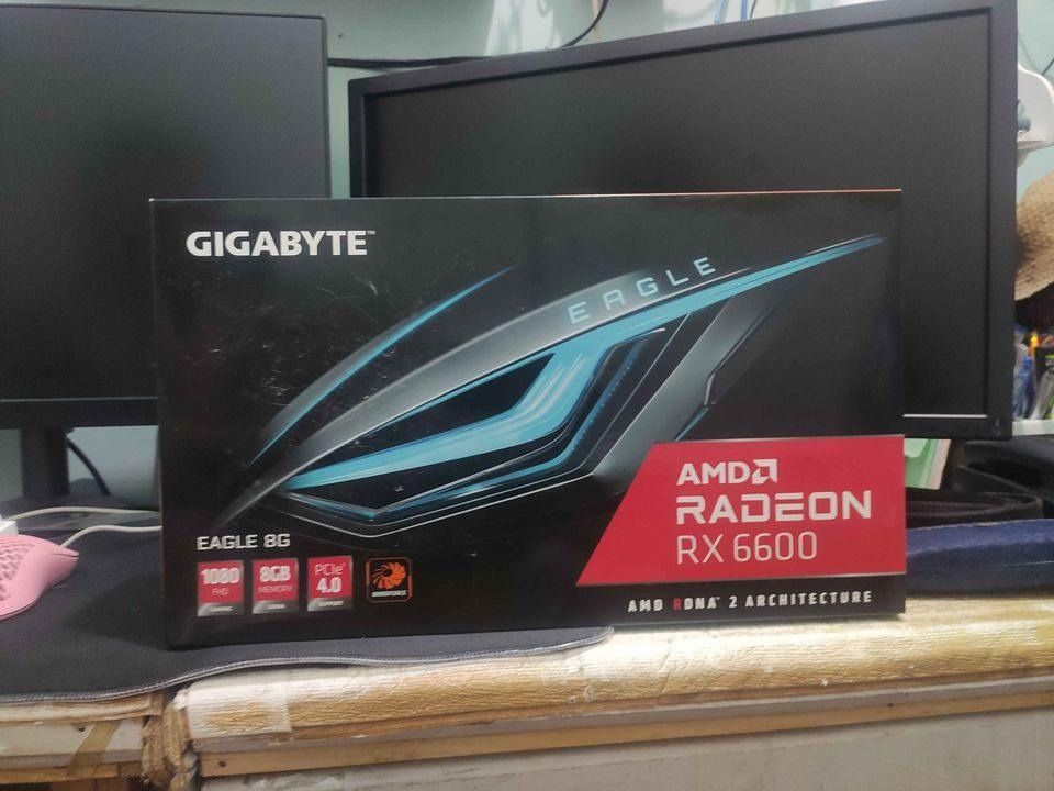 AMD Gigabyte RX 6600 Eagle 8GB GDDR6 (3xFans), Computers & Tech, Parts ...