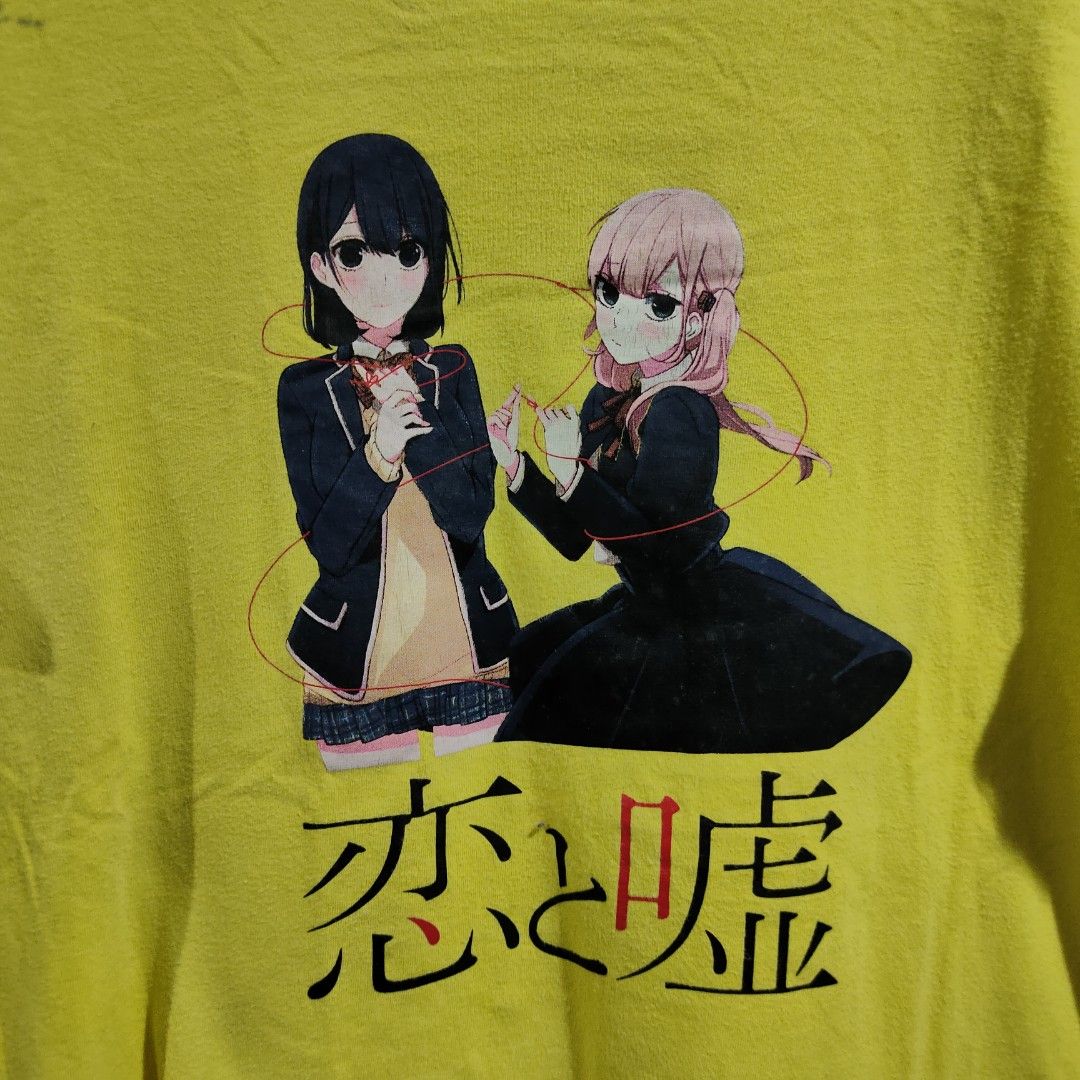 Anime Love and Lies, Men's Fashion, Tops & Sets, Tshirts & Polo Shirts on  Carousell