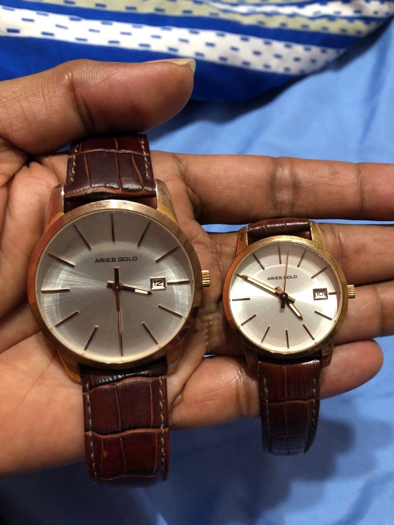 Aries gold couple watch online