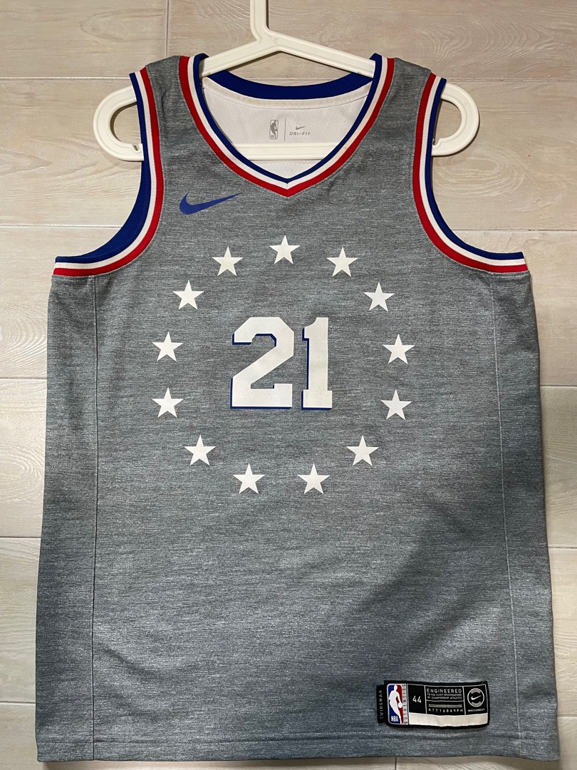 Authentic Joel Embiid Swingman City Edition Jersey Nba Nike Men s Fashion Activewear on Carousell