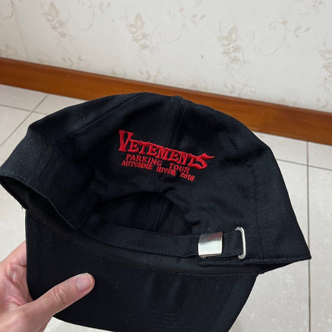 VETEMENTS 16aw PARKING TOURキャップ VETEMENTS ヴェトモン 16AW PARKING TOUR CAP パーキングツアー