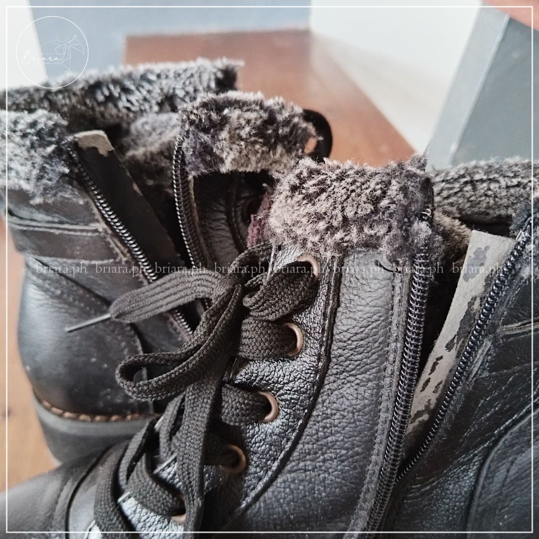 Black Winter Boots, Women's Fashion, Footwear, Boots on Carousell