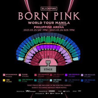BLACKPINK Born Pink in Bulacan LBA Regular 103