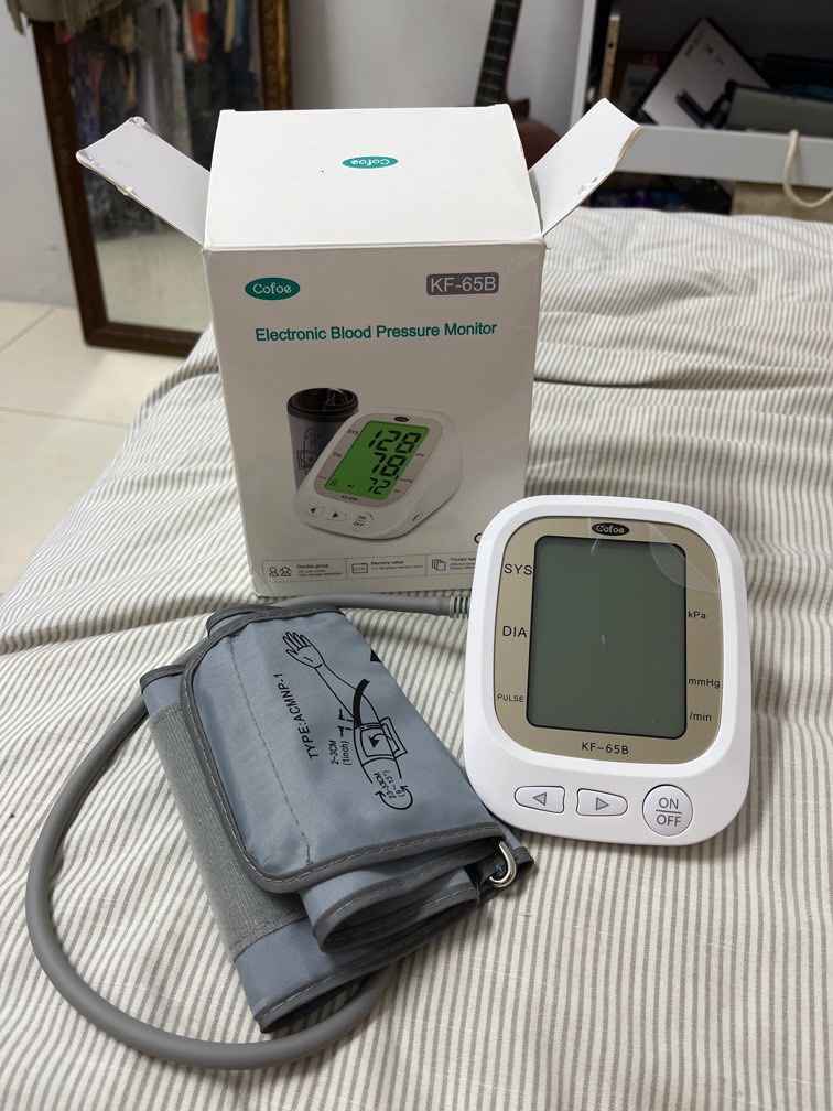 Blood Pressure Machine, Health & Nutrition, Health Monitors & Weighing