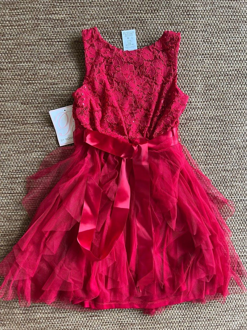 Bonnie jean red dress sale