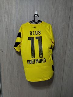 Borussia Dortmund Home Replica Jersey with Marco Reus 21 Name and Number