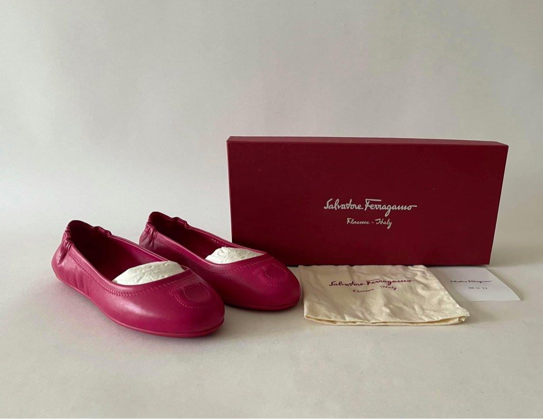 Salvatore ferragamo vignola ballerina flats hotsell
