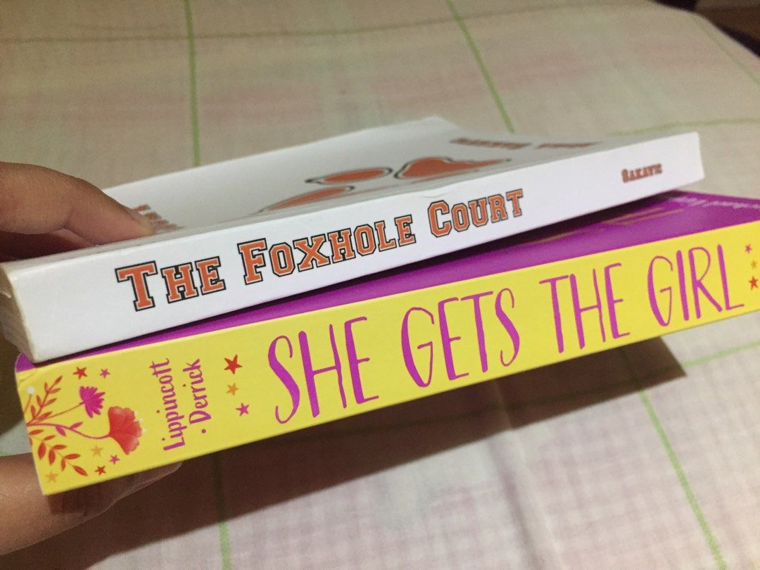 (BUNDLE) LGBTQ books mlm wlw sapphic The Foxhole Court All For The Game