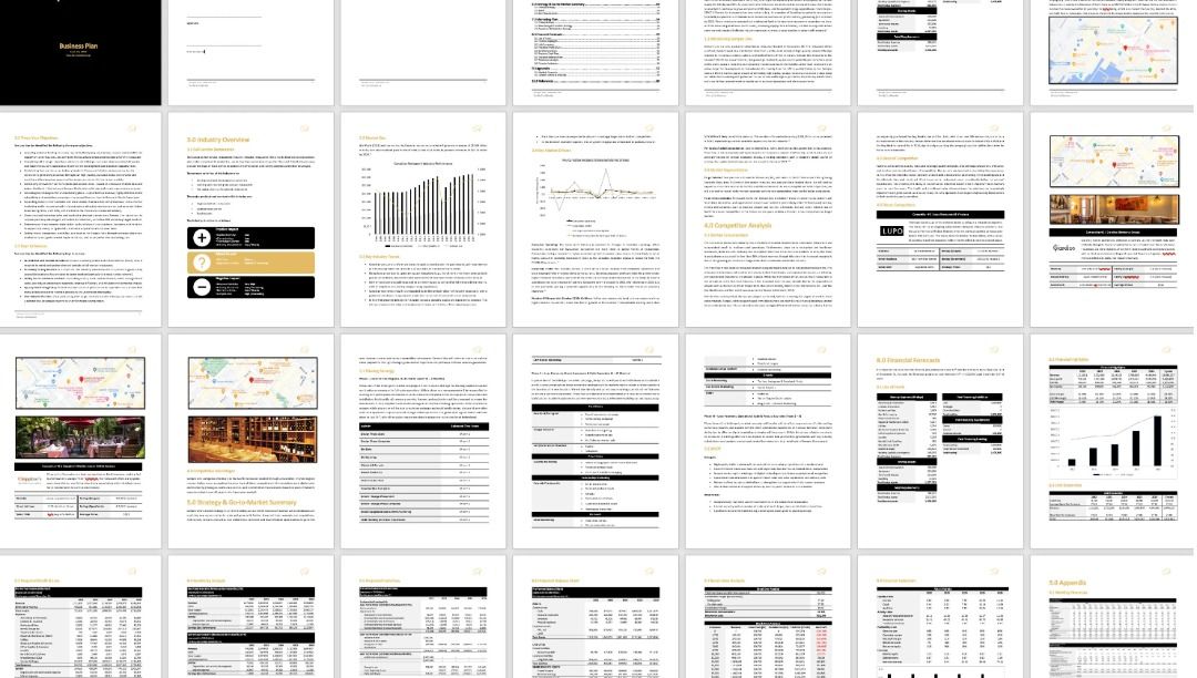 Business plan / investor plan proposal Announcements on Carousell