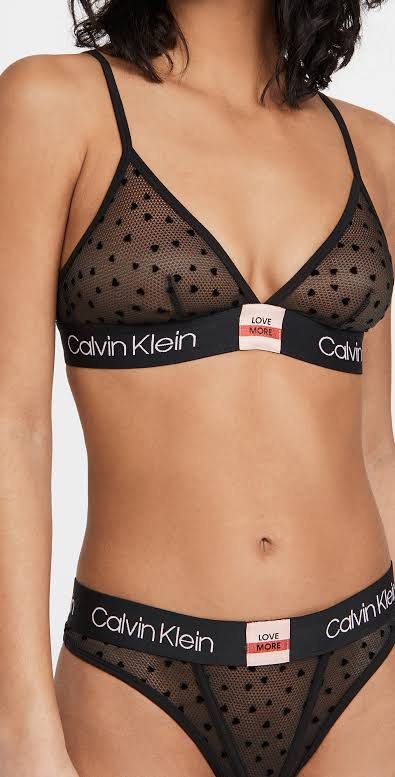 Calvin Klein Valentines Lace Lingerie Set, Women's Fashion, Undergarments &  Loungewear on Carousell