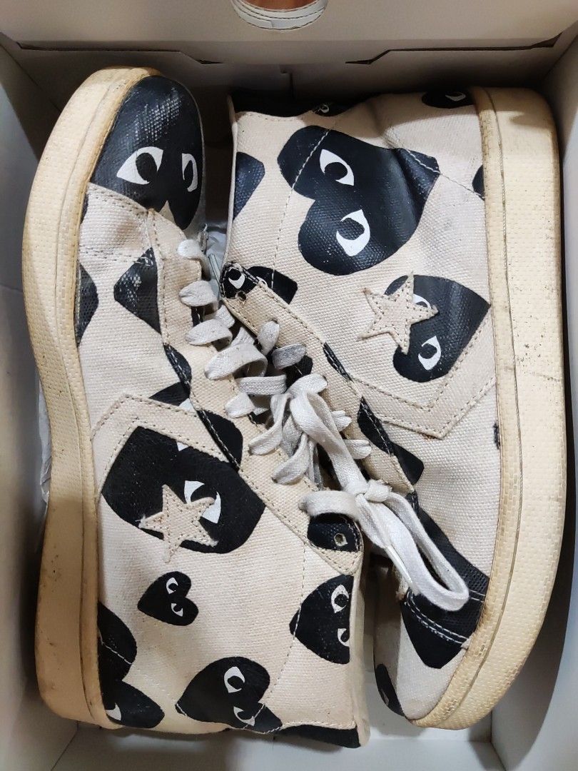 Cdg x hotsell converse pro leather