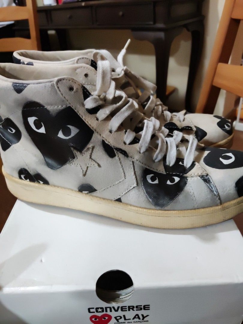 Cdg converse pro leather high outlet