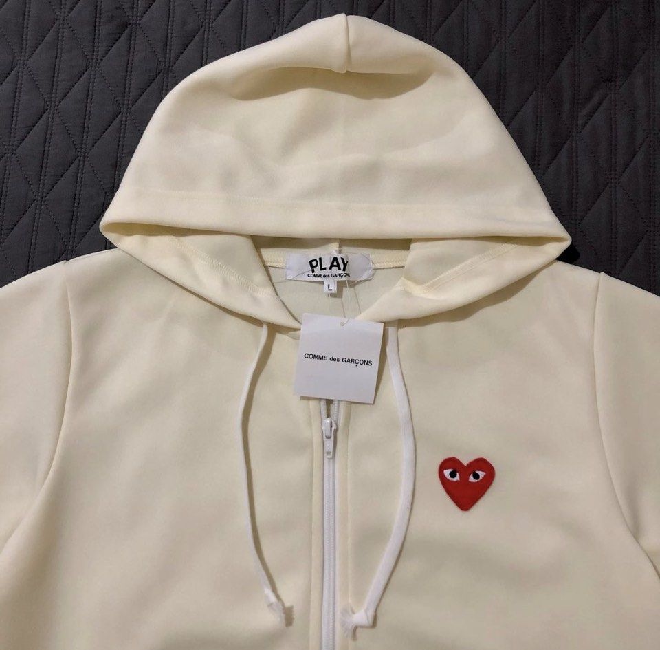 CDG Play Hoodie Jacket
