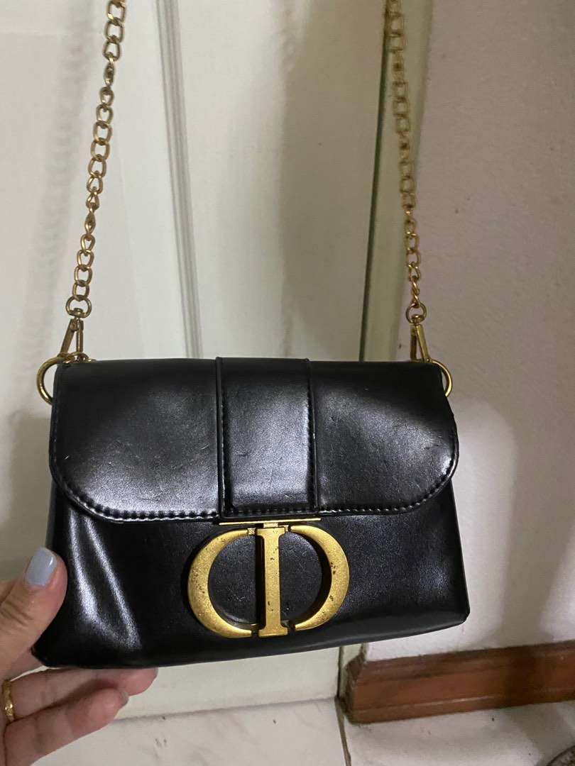 Dior sling online bag black