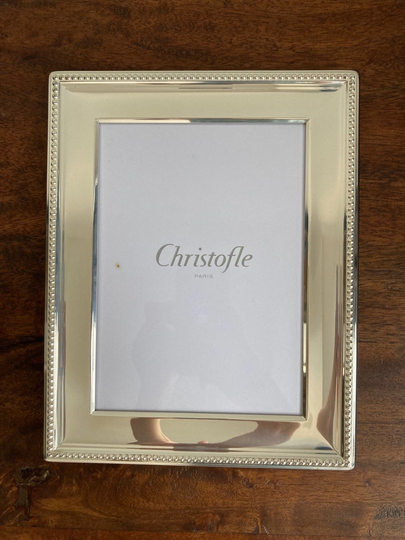 Christofle Perles Picture Frame