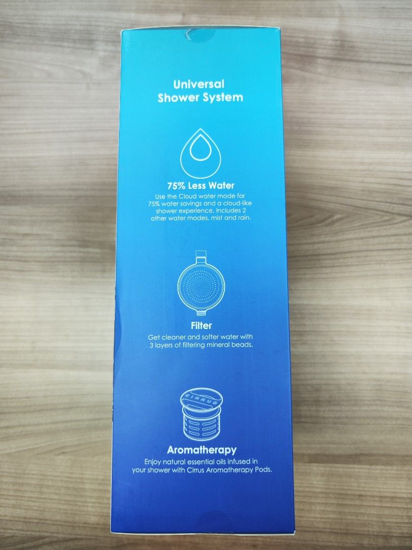 Cirrus Universal Shower System & Accessories, 家庭電器, 熱水爐及淋浴設備 Carousell