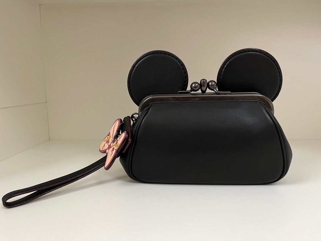 COACH® | Disney X Coach Kitt Messenger Crossbody In Regenerative Leather  With Minnie Mouse