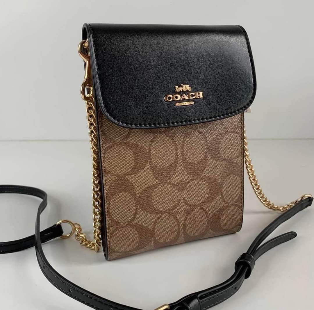 Coach Rachel Phone Crossbody in Signature Canvas Women s Fashion Bags Wallets Cross body Bags on Carousell