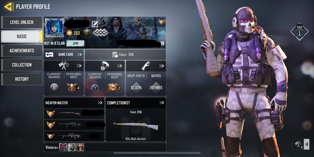 codm account; has damascus and ghost and many maxed out guns, Video ...