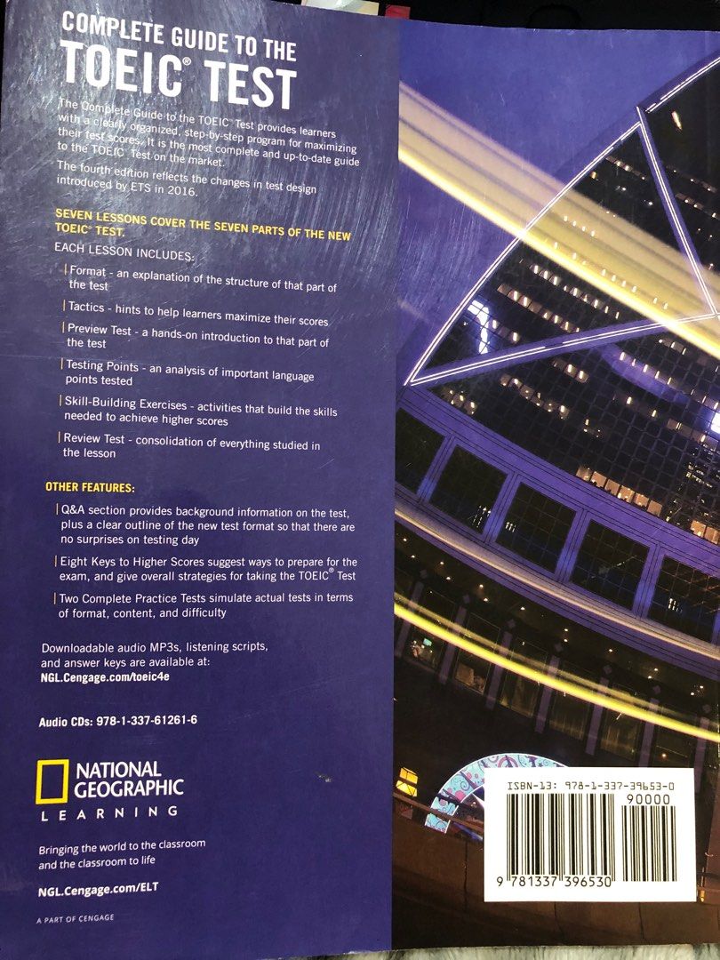  complete guide to the toeic test 4th edition 