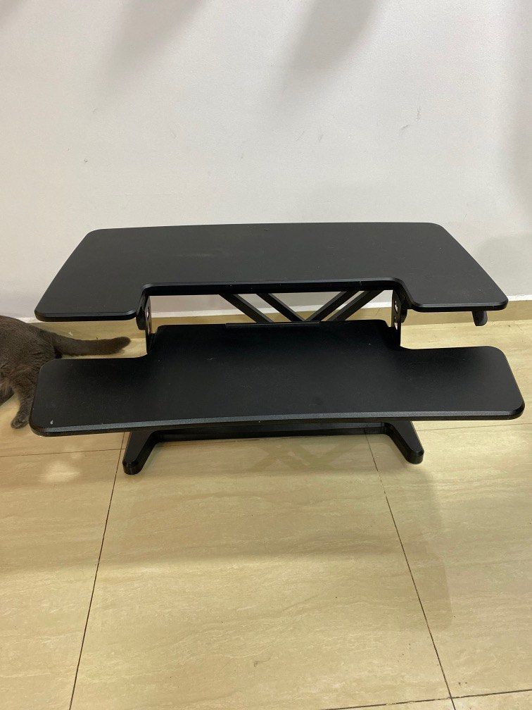 Computer hydraulic stand, Furniture & Home Living, Furniture, Tables