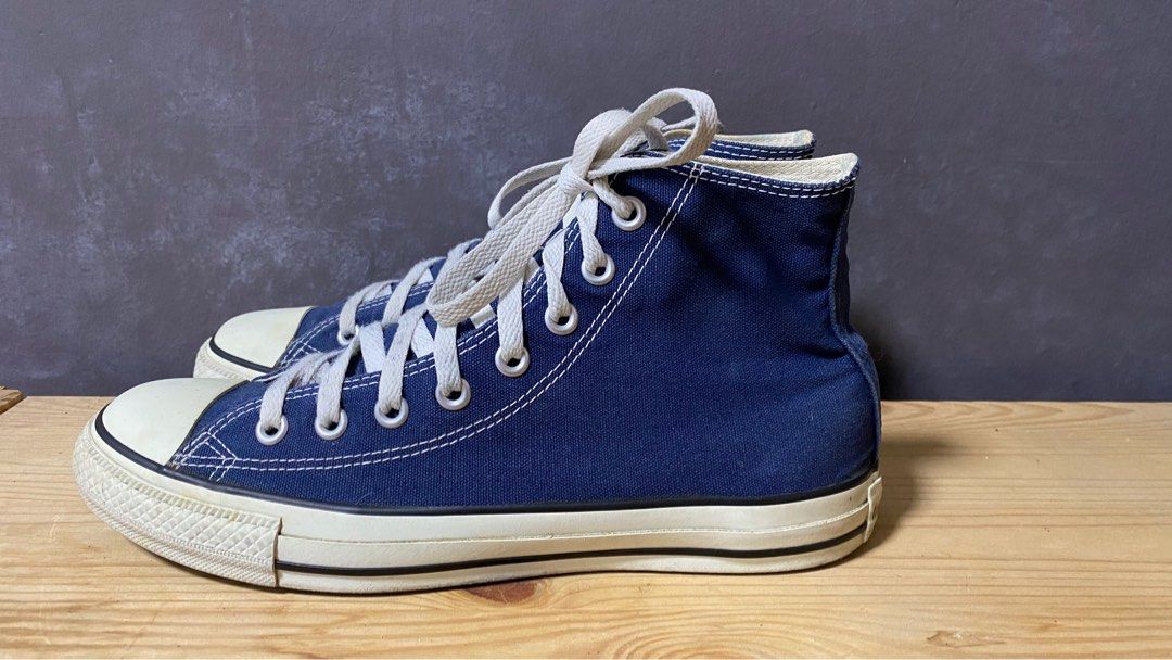 Converse All Star React Blue Denim, Men's Fashion, Footwear, Sneakers on  Carousell