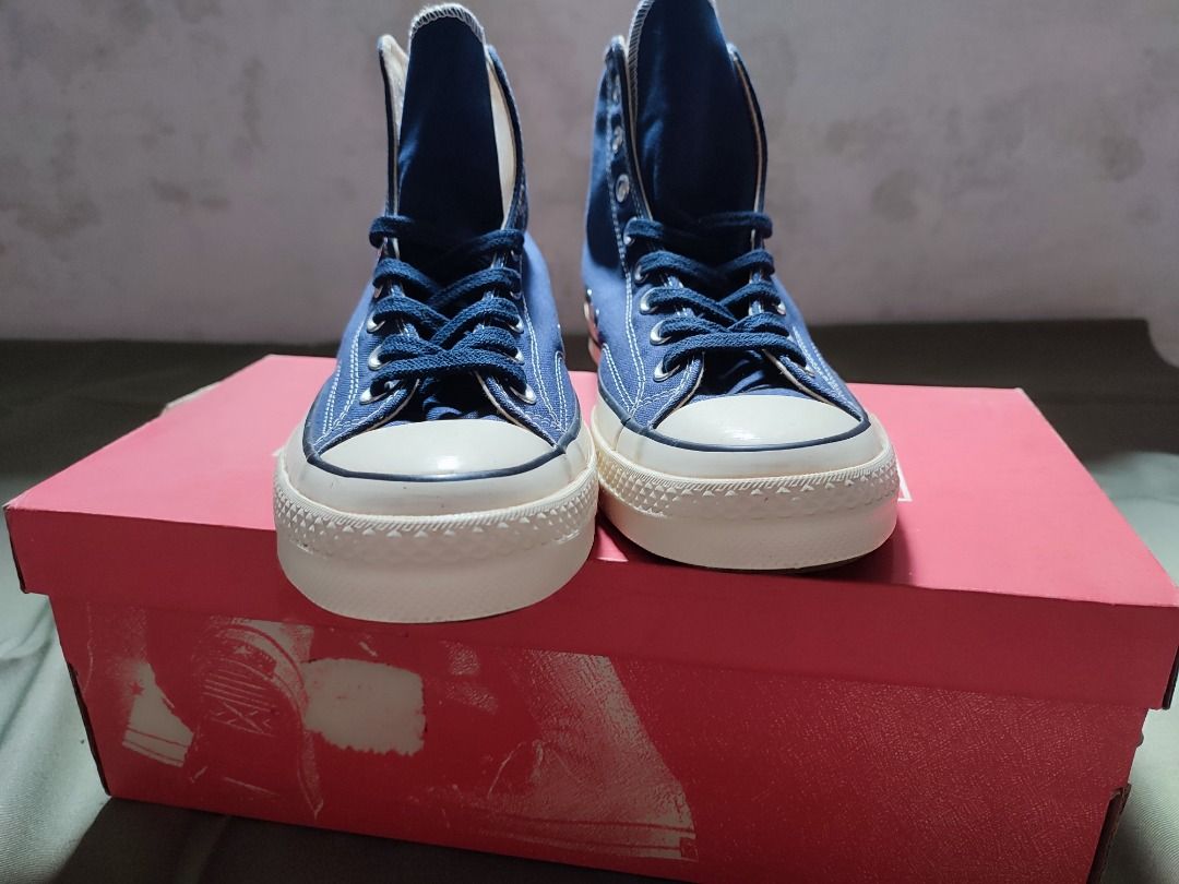 CONVERSE CHUCK TAYLOR 70S HI NON EGRET MIDNIGHT NAVY 157438C BARU BNIB CONVERSE 70S BUKAN CONVERSE ONE STAR BLACK WHITE