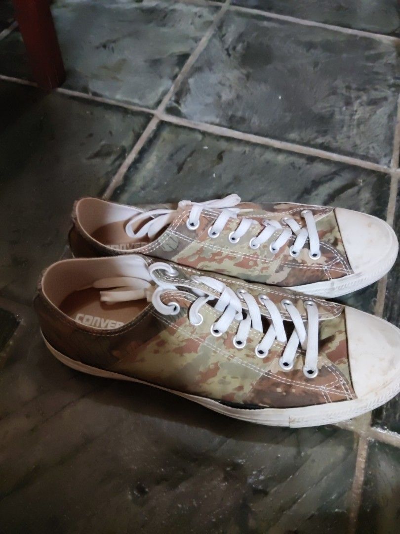 Camo chucks on sale