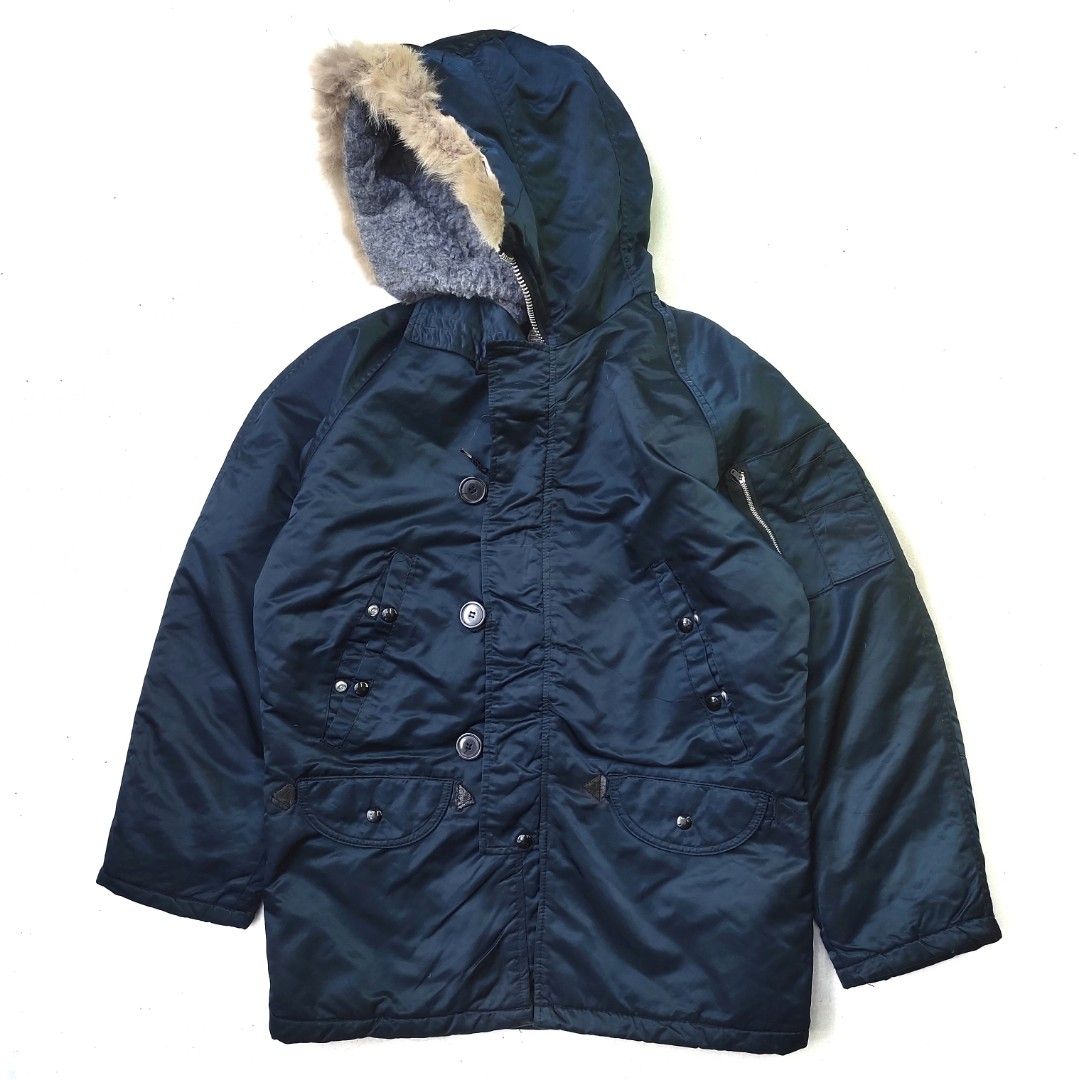 Corinth MFG. Co Arctic Parka N3B Furred Hood Jacket, Fesyen