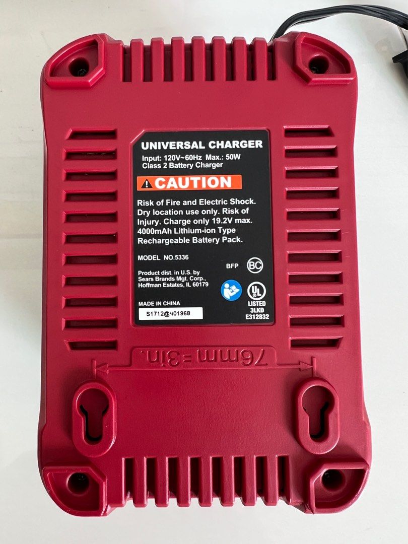 Craftsman universal charger model 5336 best sale