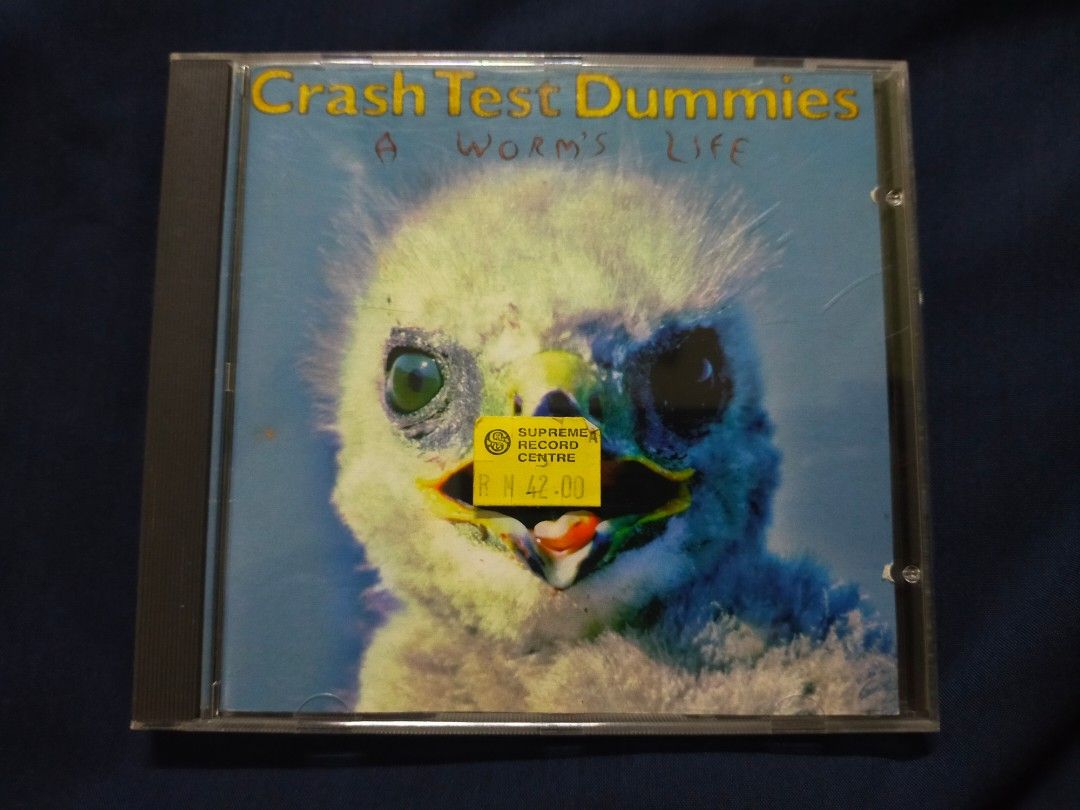 Crash test dummies A worm's life, Hobbies & Toys, Music & Media, CDs