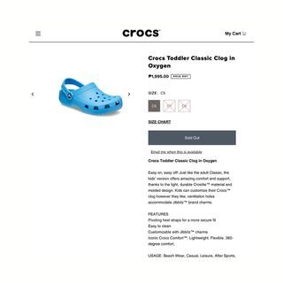 Crocs Toddler Classic Clog
