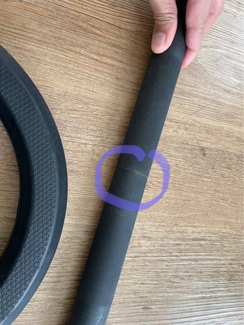 Decathlon Barbell Set 20kg, Sports Equipment, Exercise & Fitness