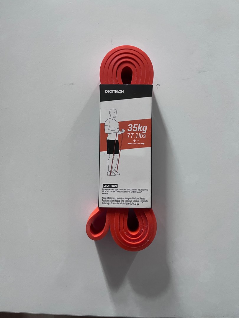 Decathlon resistance band 35kg