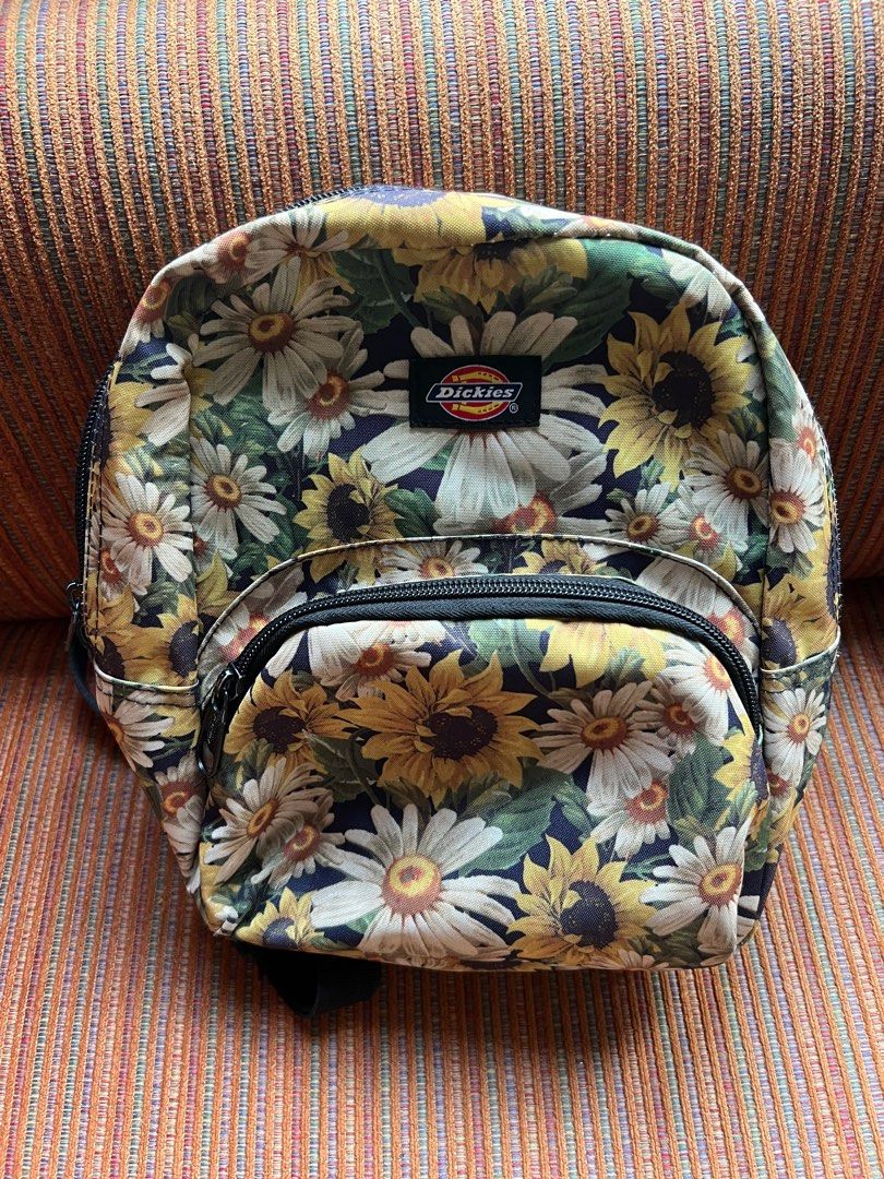 Dickies Sunflower Mini Backpack Fesyen Wanita Tas Dompet di Carousell