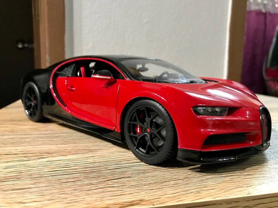 Diecast Bugatti Chiron Sport Scale 1/18 Bburago, Hobbies & Toys