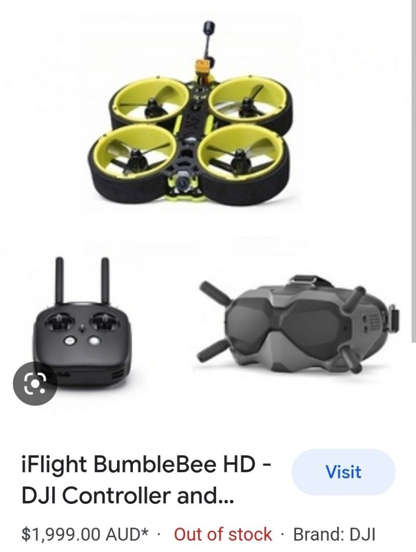 DJI FPV Bumblebee IFlight V2 Cinewhoop combo
