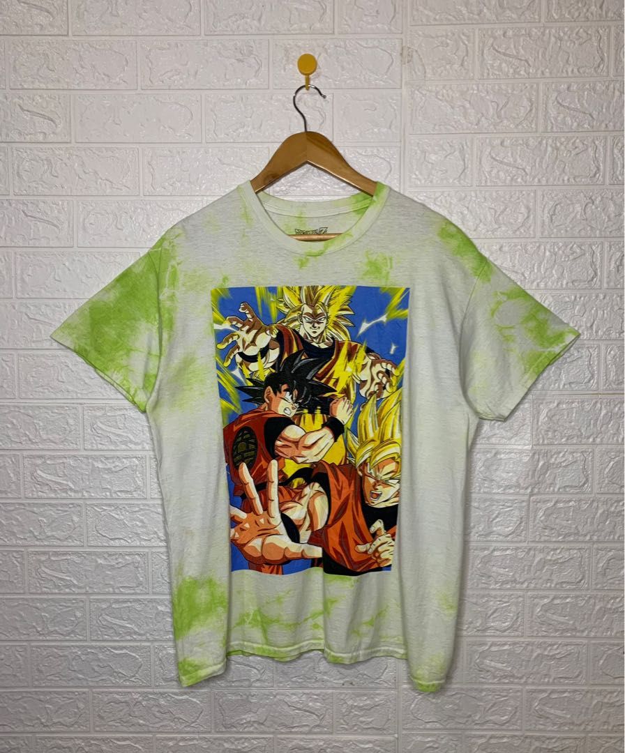 Dragon Ball Z tie dye ( DBZ Official merch), Men's Fashion, Tops & Sets
