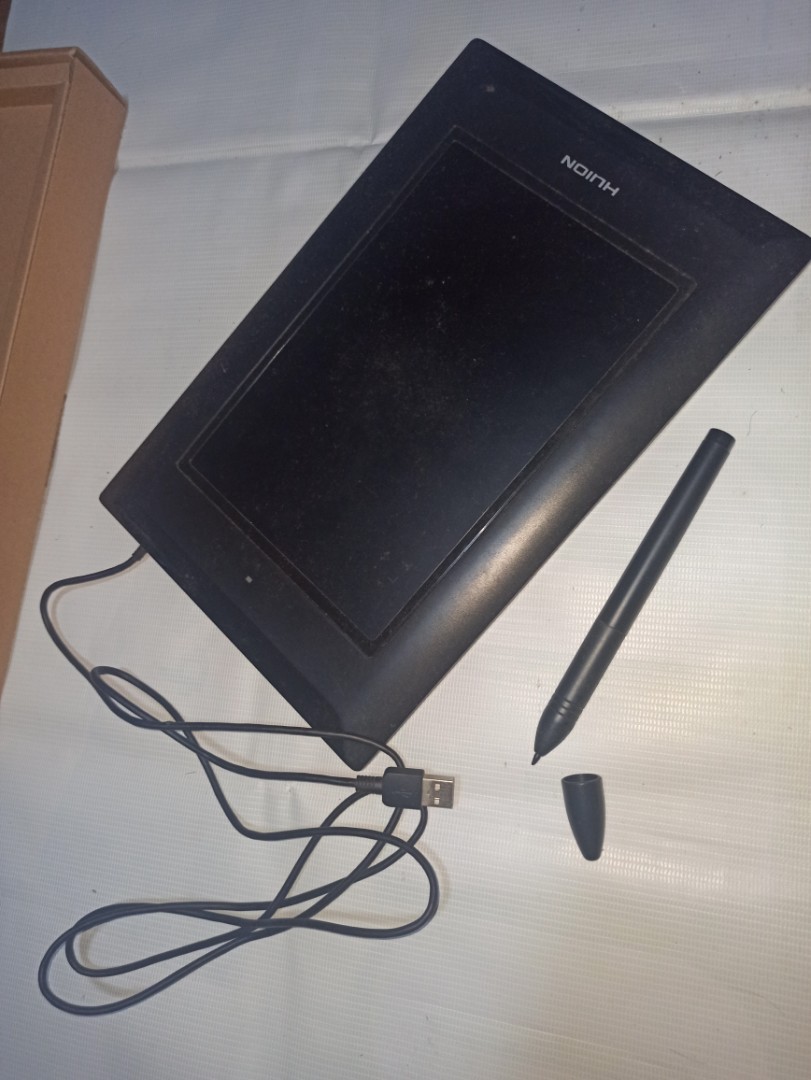 RUSH!!! Huion K46 Drawing Tablet FOR SALE, Computers & Tech, Parts