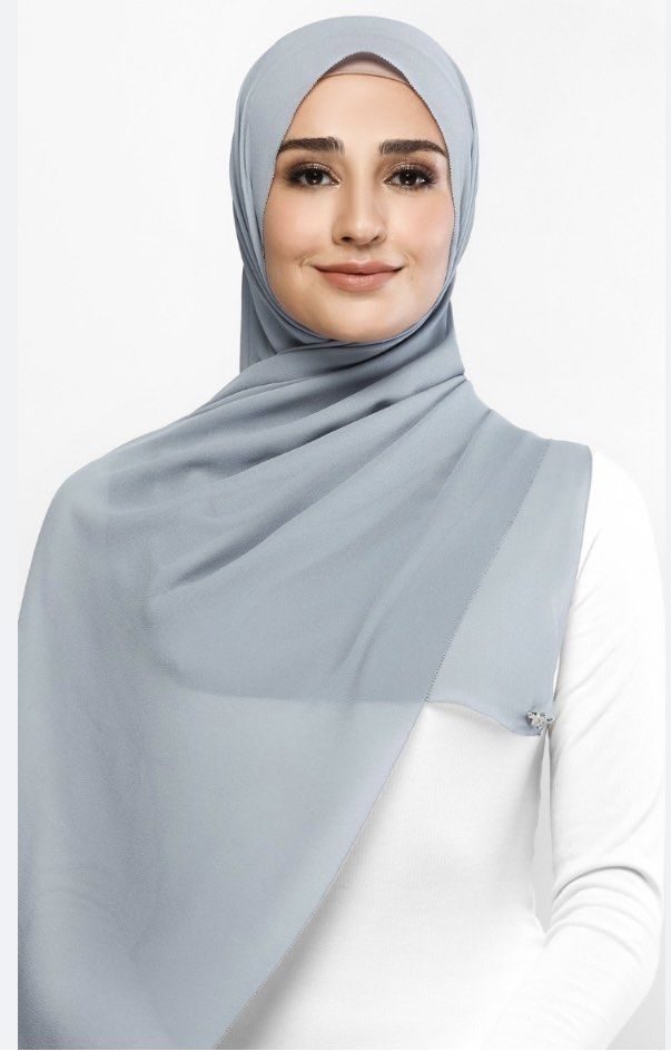 Grey on sale chiffon wrap