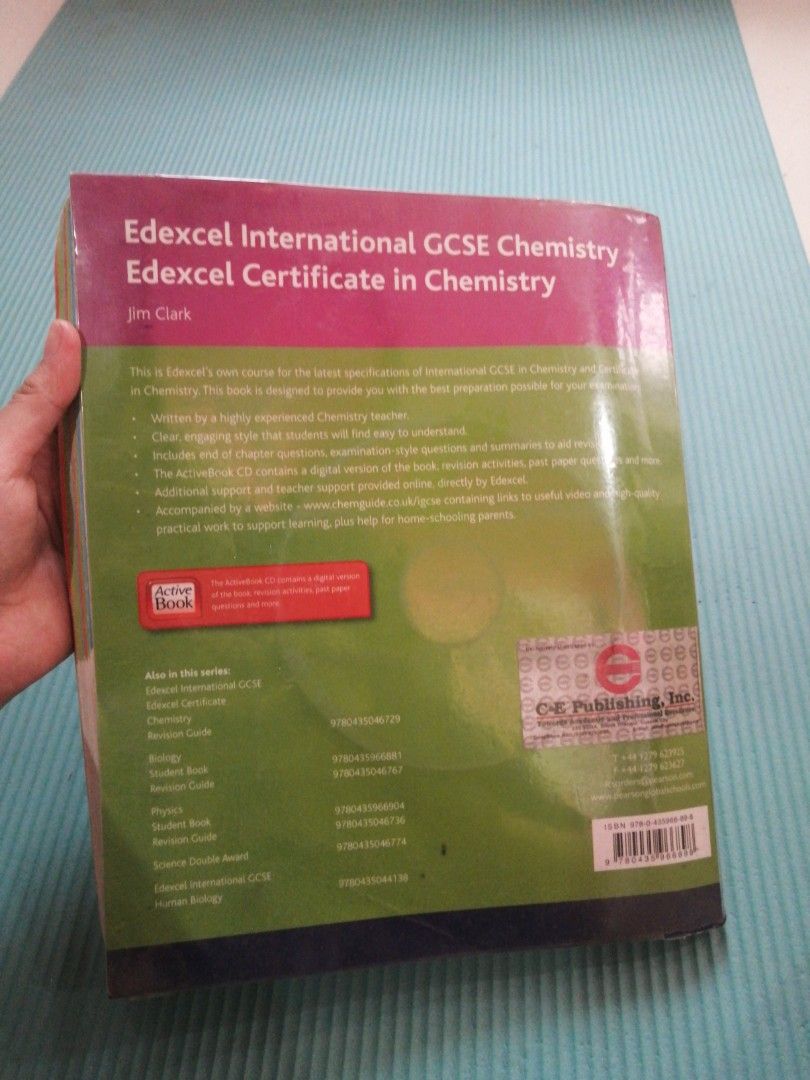 Edexcel International Gcse Chemistry Textbook