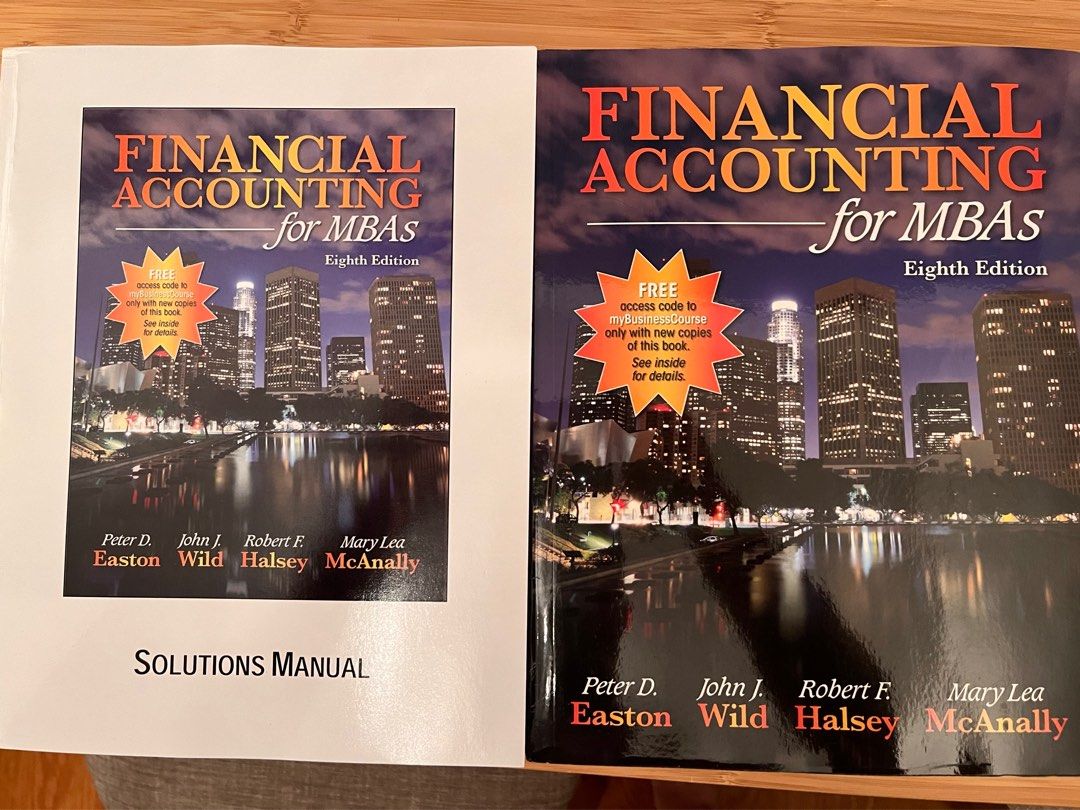 Financial Accounting for MBAs 8Edition. Peter D. Easton., 興趣及