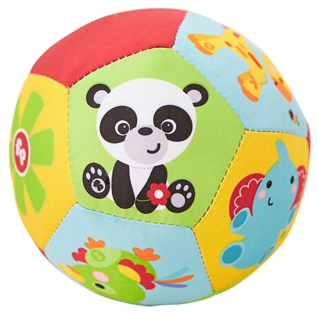 Fisher Price Baby Training Ball Animal Balls Cloth Ball Rattle Toy