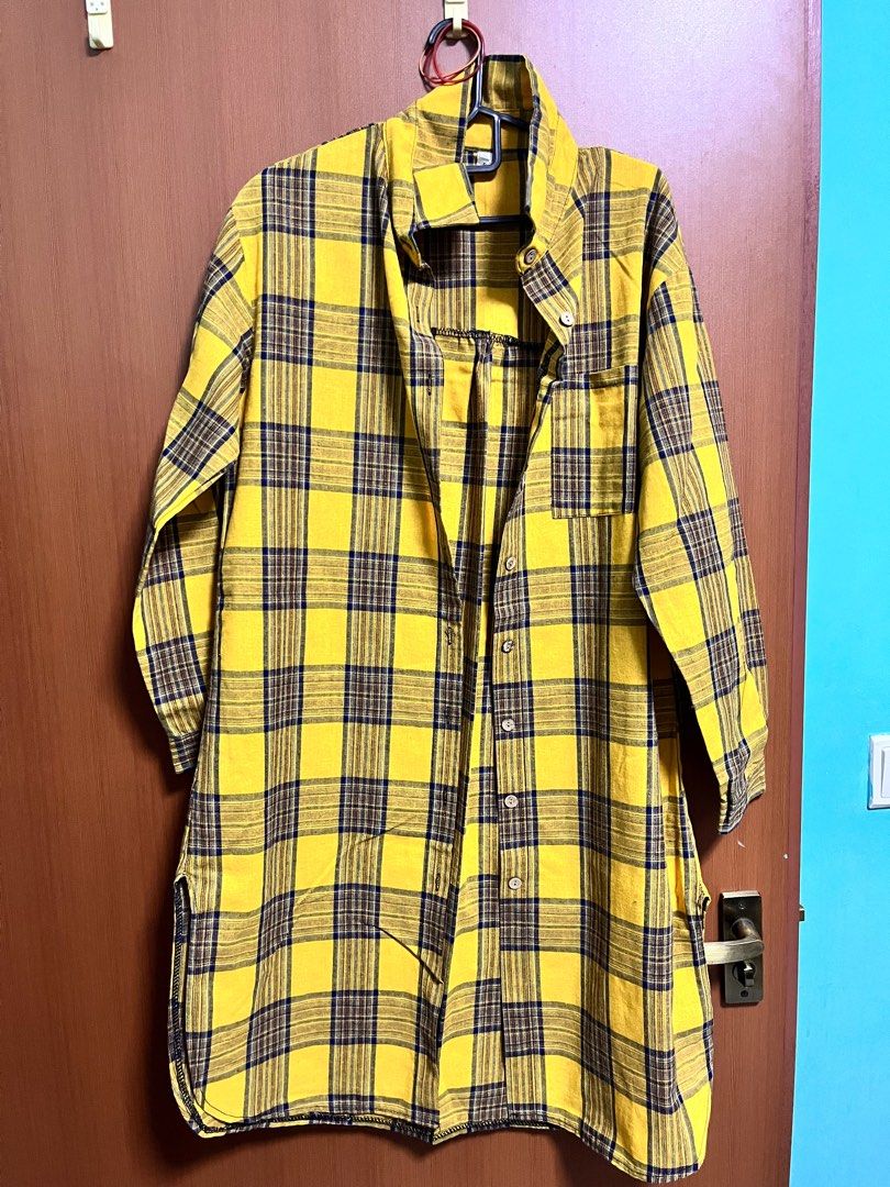 Flannel shirts, Women's Fashion, Tops, Shirts on Carousell
