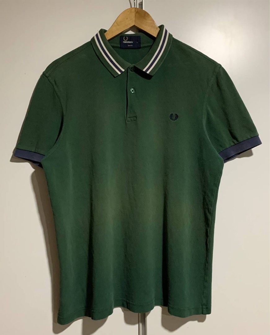 Fred Perry Men's Shirt Green